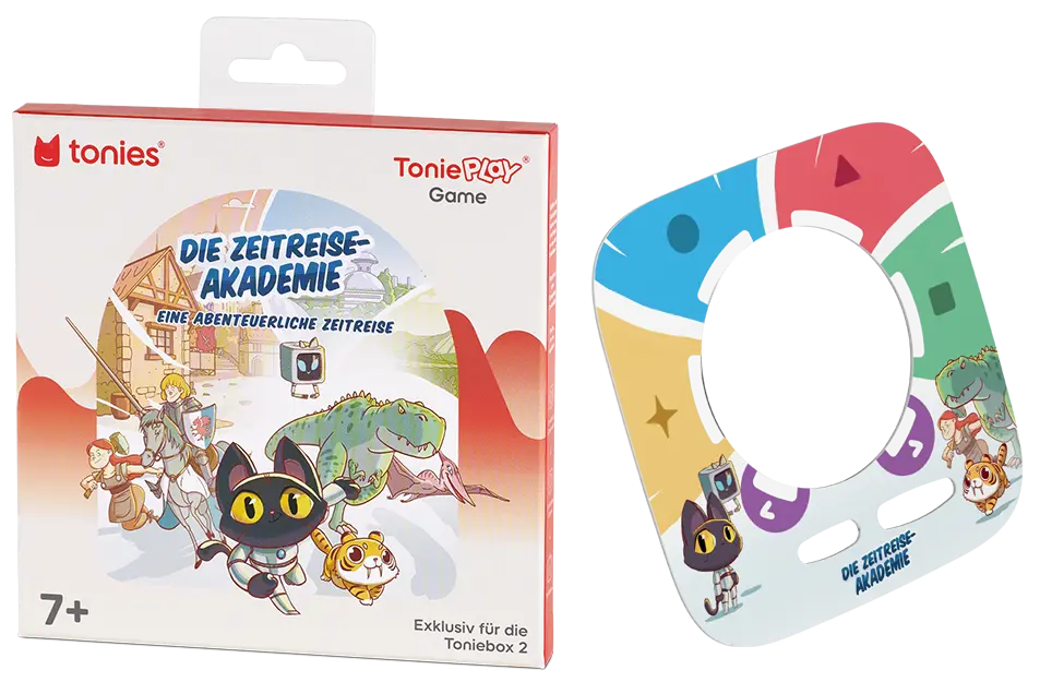 TONIES Die Zeitreise Akademie: Eine Abenteuerliche Zeitreise - Tonieplay Game S 2 TONIES Die Zeitreise Akademie: Eine Abenteuerliche Zeitreise - Tonieplay Game S