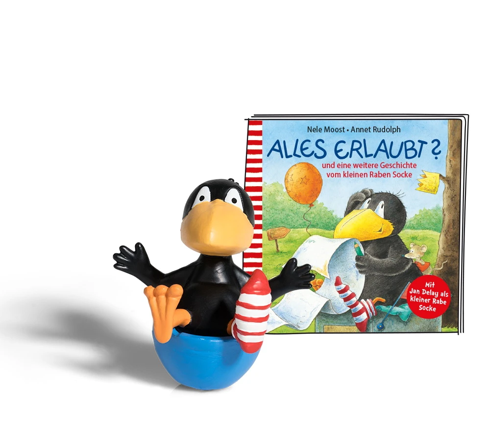 Tonies - Rabe Socke - Alles Erlaubt? - Hörfigur - Hörspiel 4 Tonies - Rabe Socke - Alles Erlaubt? - Hörfigur - Hörspiel – Bild 2